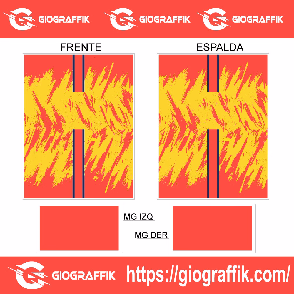 BOMBEROS GRUNGE LLAMAS YELLOW - Imagen 3