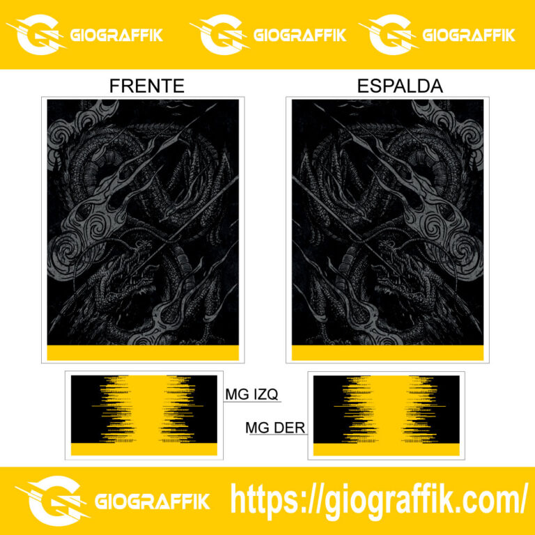 DRAGON PLATEADO YELLOW