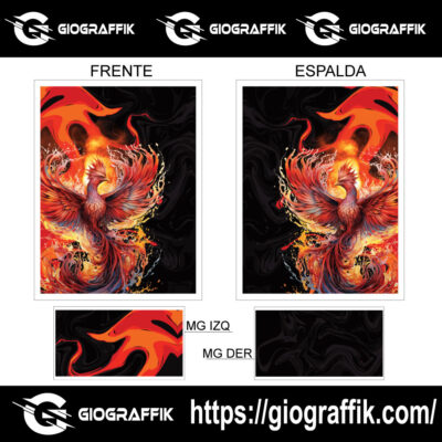 FENIX ACUARELA ORANGE TRAMA