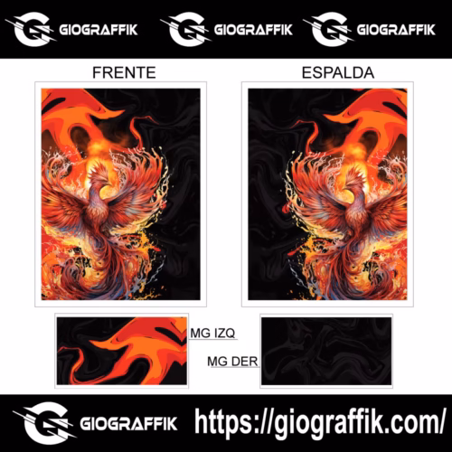 FENIX ACUARELA ORANGE TRAMA