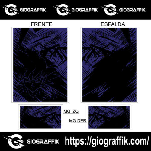 GOKU GEOMETRICO BLUE