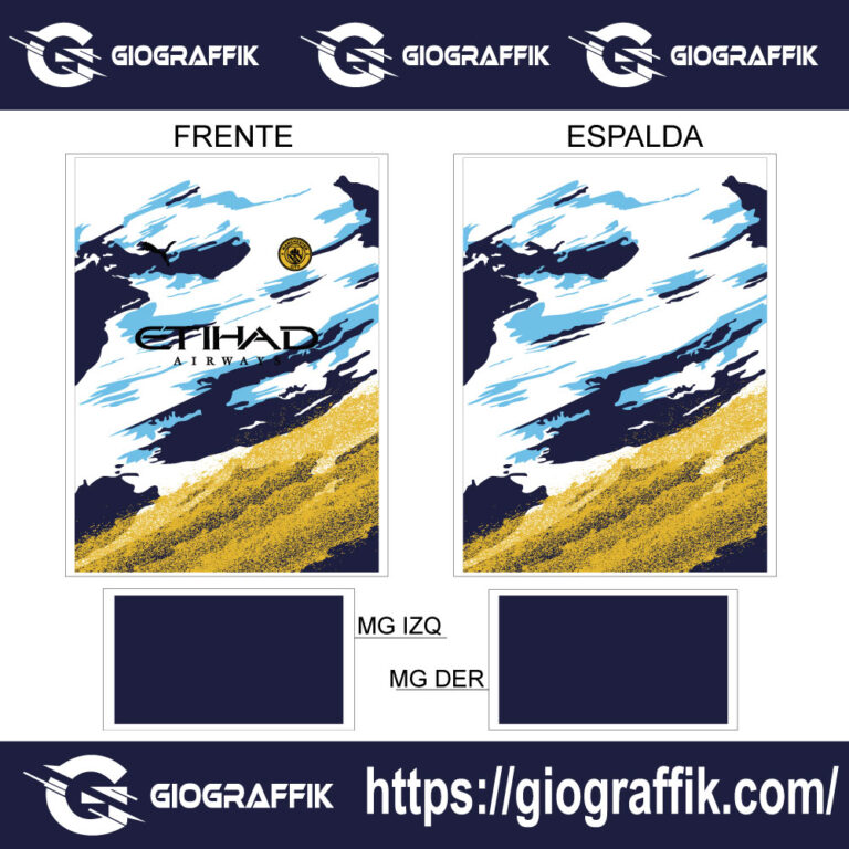 MANCHESTER CITY GRUNGE BLUE MANCHAS