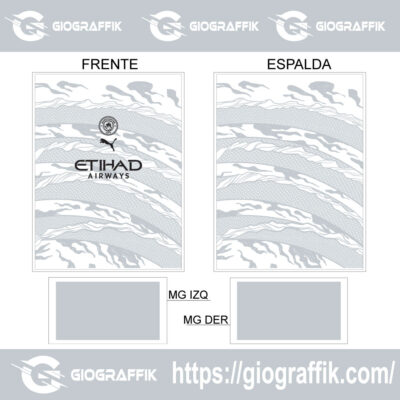 MANCHESTER CITY PLATEADO DRAGON
