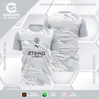 MANCHESTER CITY PLATEADO DRAGON