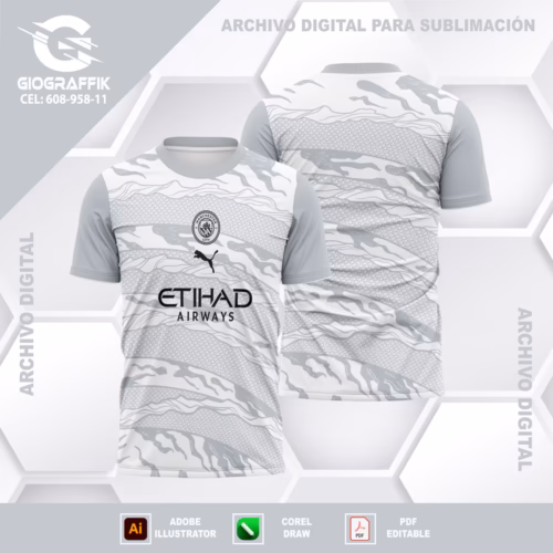 MANCHESTER CITY PLATEADO DRAGON