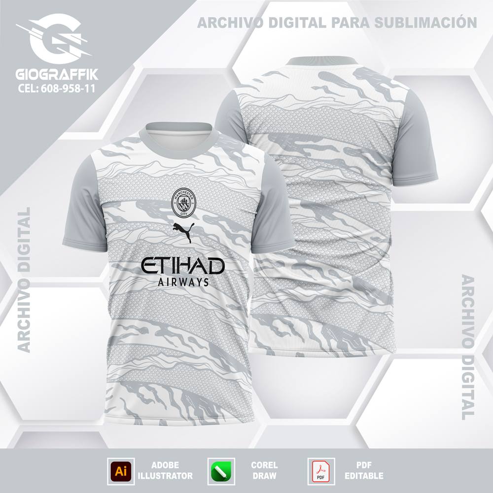 MANCHESTER CITY PLATEADO DRAGON MANCHESTER CITY PLATEADO DRAGON