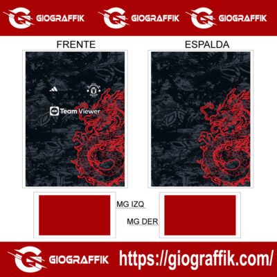 MANCHESTER UNITED EXTRA DRAGON RED