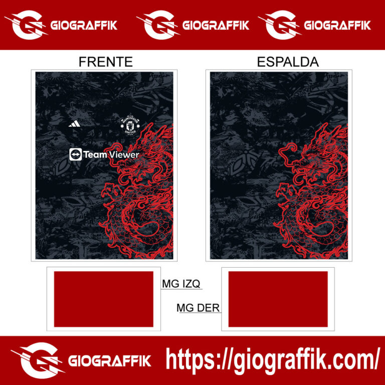 MANCHESTER UNITED EXTRA DRAGON RED