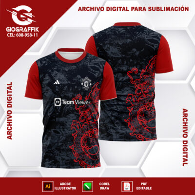 MANCHESTER UNITED EXTRA DRAGON RED