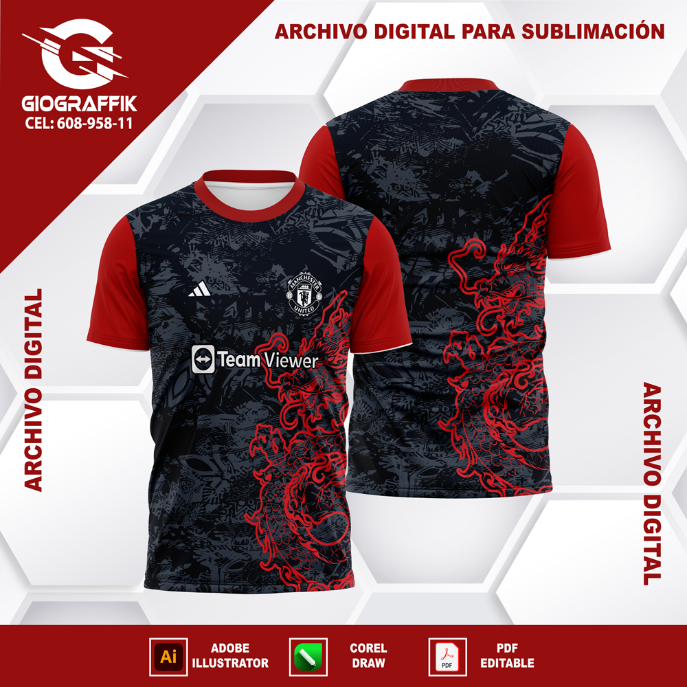 MANCHESTER UNITED EXTRA DRAGON RED