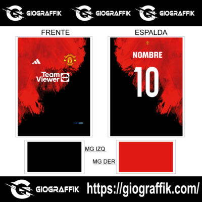MANCHESTER UNITED FANTASY RED GRUNGE