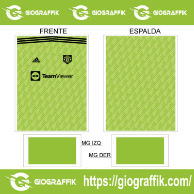 MANCHESTER UNITED GREEN PATTERNS