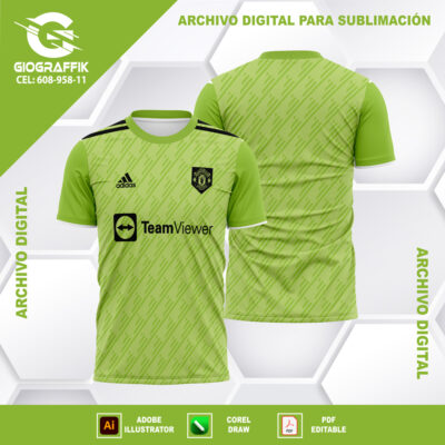 MANCHESTER UNITED GREEN PATTERNS