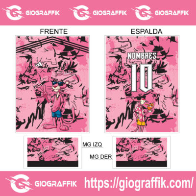 PANTERA ROSA NICE PLAYA GRUNGE