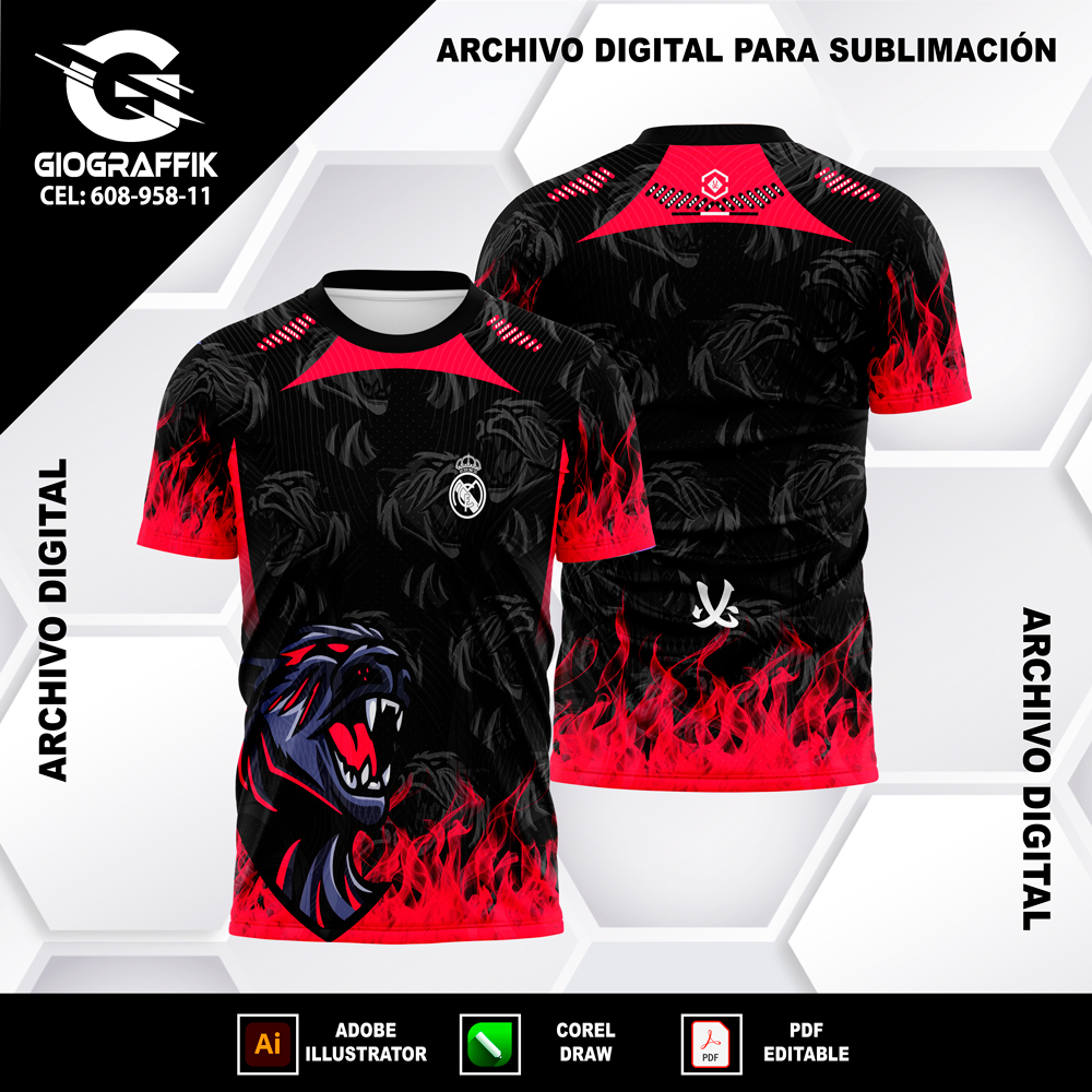 REAL MADRID BLACK MASCOTA RED LLAMAS