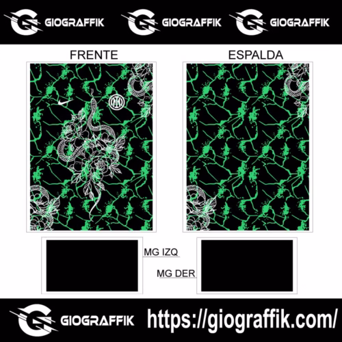 SERPIENTE BLANCO PATTERN GREEN MANCHAS