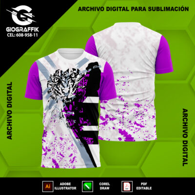 TIGRE BLACK GRUNGE MORADO CONCEPT