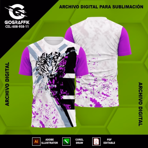 TIGRE BLACK GRUNGE MORADO CONCEPT