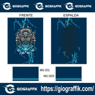 VIKINGO DEGRADE CIAN BLUE