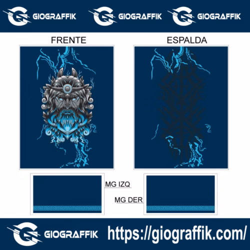 VIKINGO DEGRADE CIAN BLUE
