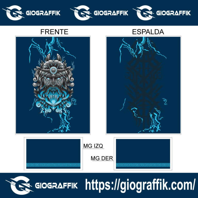 VIKINGO DEGRADE CIAN BLUE