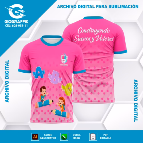 NANDY ACUARELA MAGENTA PATTERN