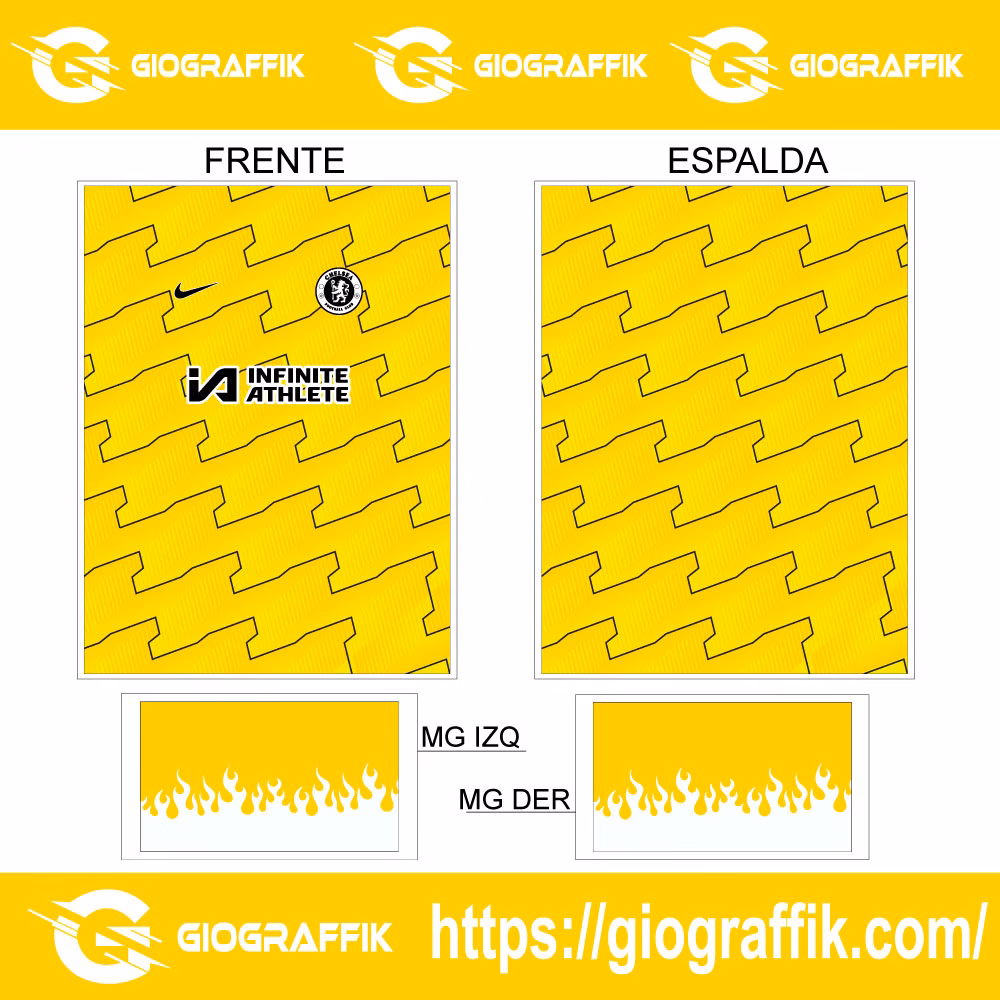 CHELSEA FANTASY YELLOW 2024-25 - Imagen 3