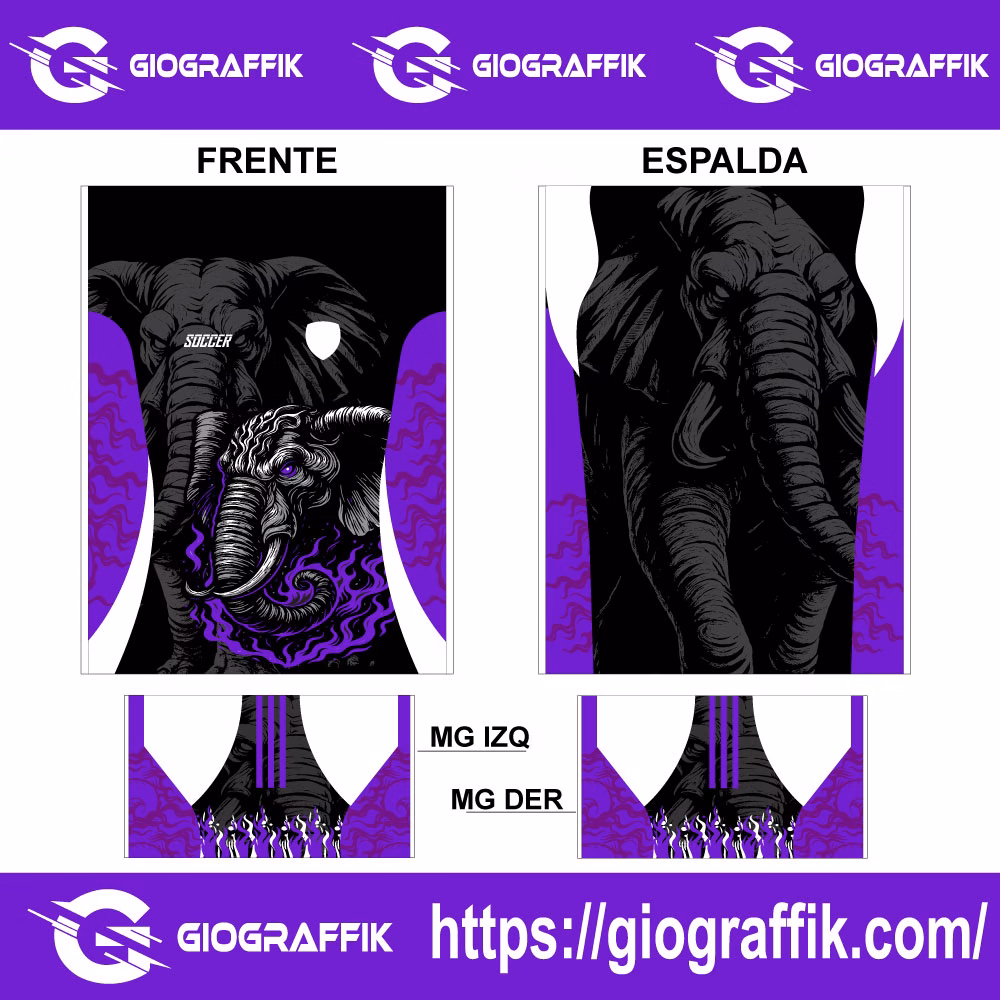 ELEPHANT MORADO BLACK - Imagen 4