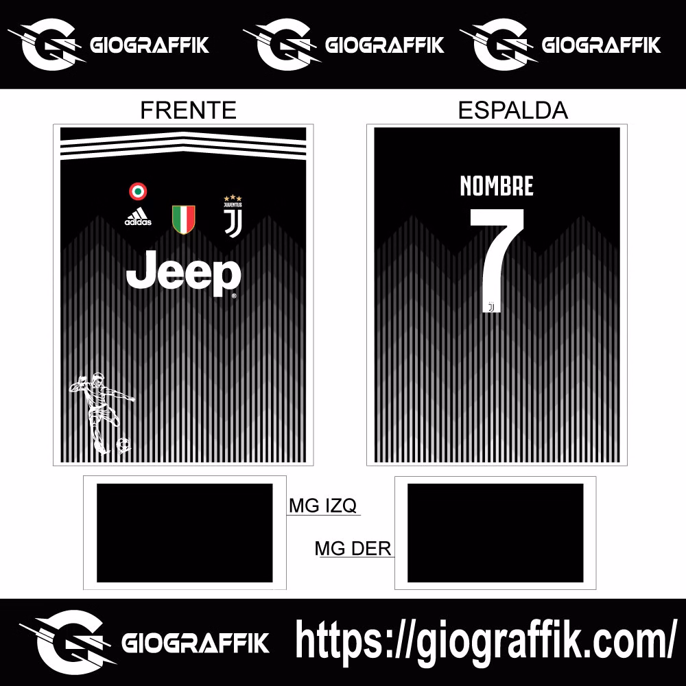 JUVENTUS TRAMA WHITE BLACK - Imagen 3
