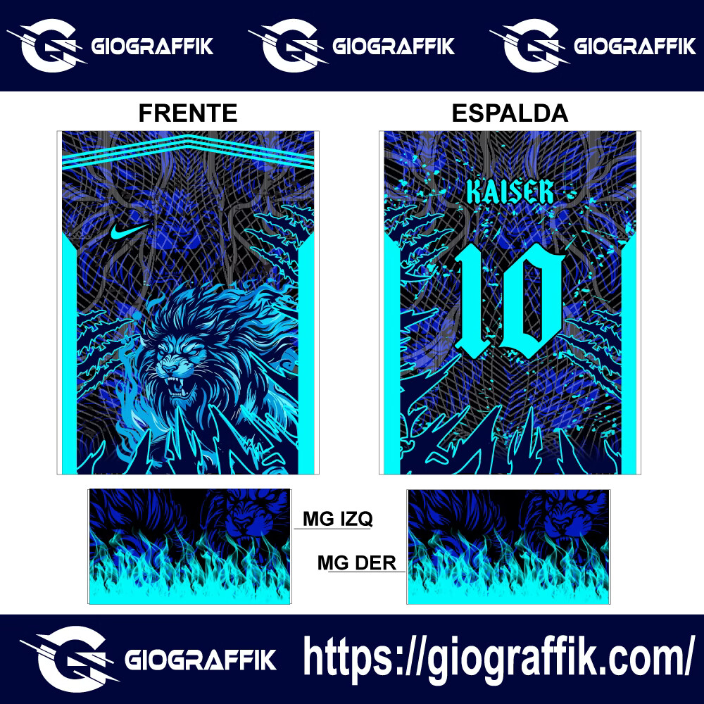 LEON BLUE FEROZ TRAMA - Imagen 4