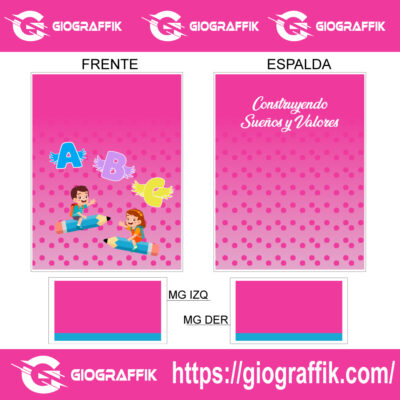 NANDY ACUARELA MAGENTA PATTERN