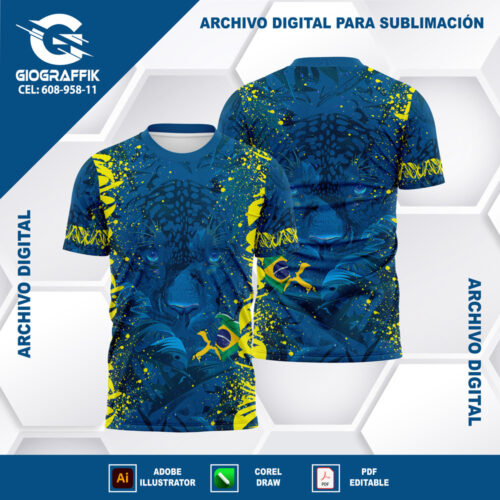 JAGUAR TIGRE BRASIL BLUE