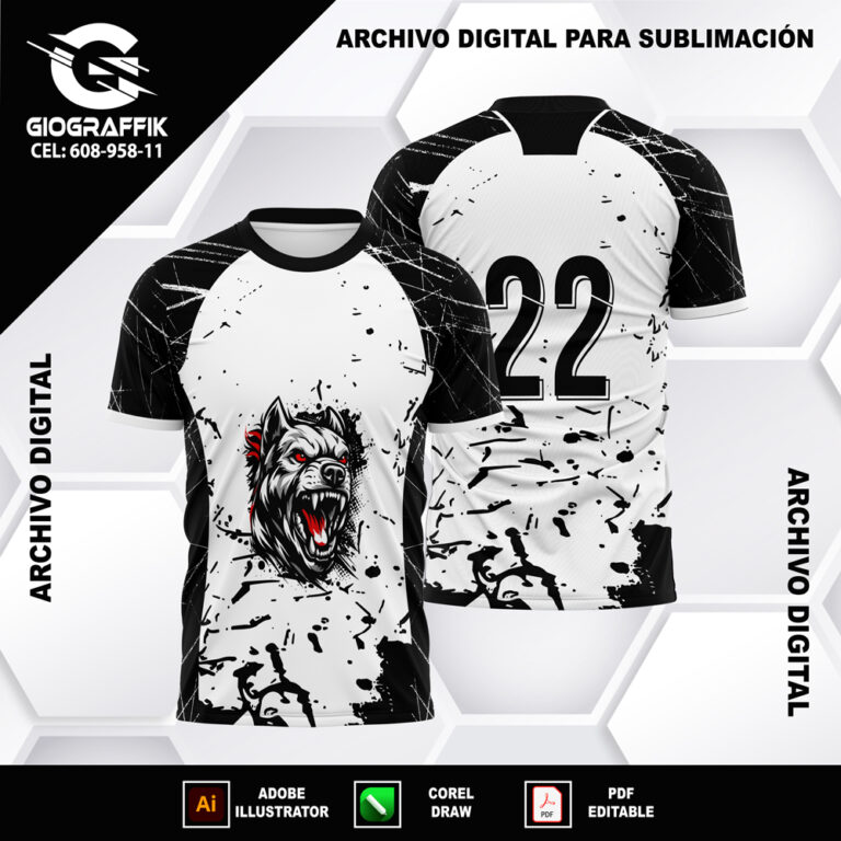 PITBULL BLACK WHITE INTERCLASSE GRUNGE