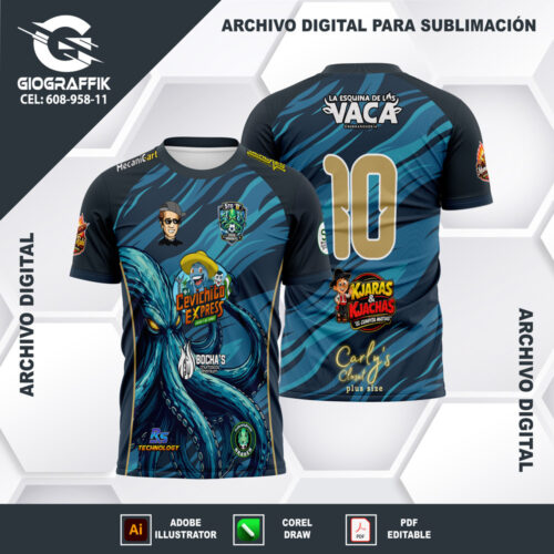 PULPO INTERCLASSE BLUE