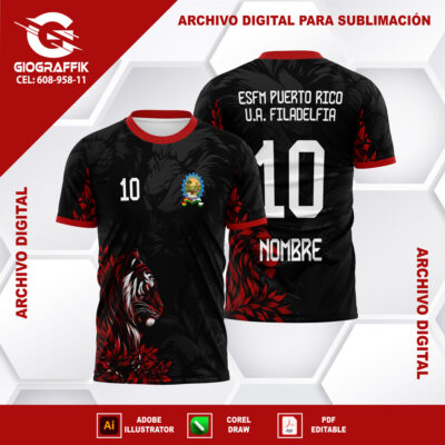 AGROPECUARIA ESFM INTERCLASSE RED TIGRE FLORAL