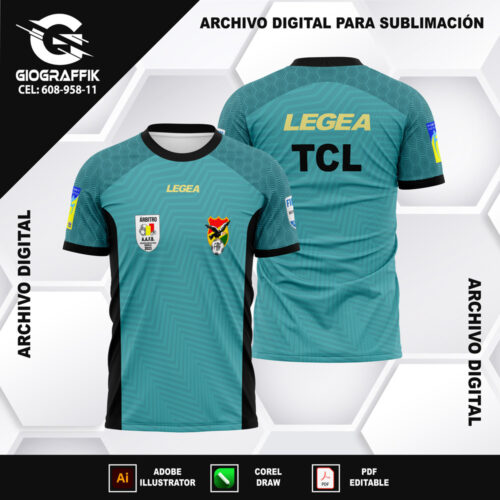 BOLIVIA ARBITROS ORANGE TRAMA GREEN