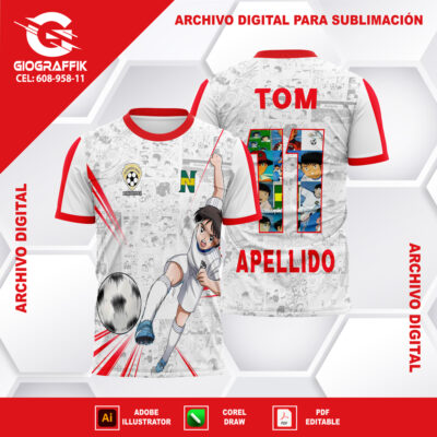 CAPITAN TSUBASA COMIC RED