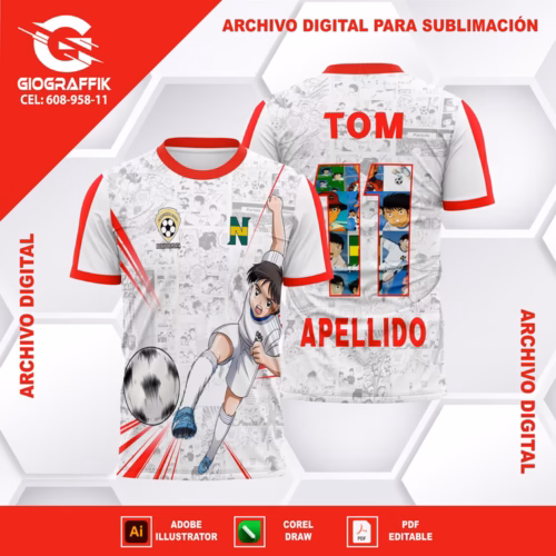 CAPITAN TSUBASA COMIC RED
