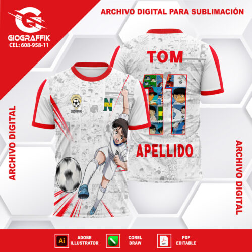 CAPITAN TSUBASA COMIC RED