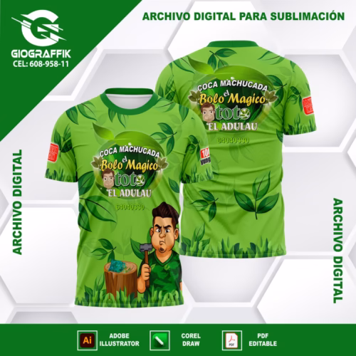 COCA MACHUCADA MAGICO GREEN