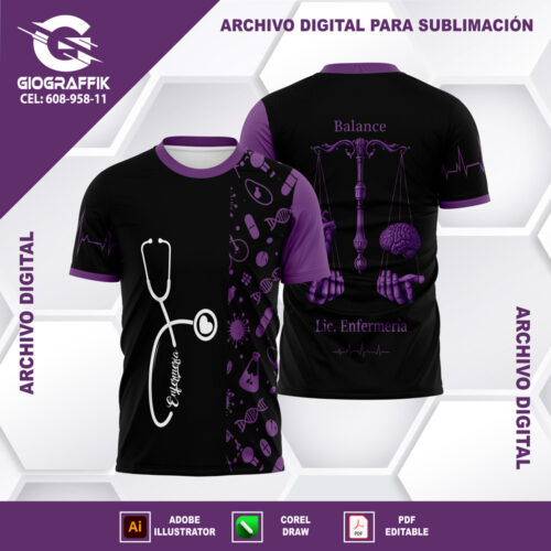 ENFERMERIA BALANCE MORADO