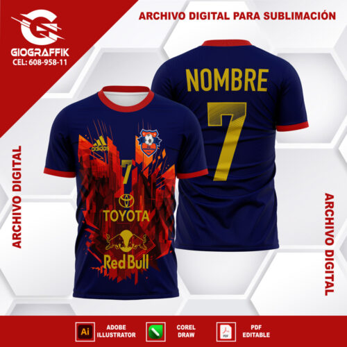 FC MAGNIFICOS BLUE ORANGE GEOMETRICO