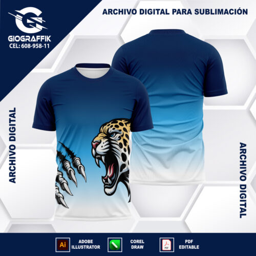 JAGUAR BLUE DEGRADE