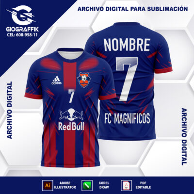 MAGNIFICOS BLUE RED DEGRADE 2026