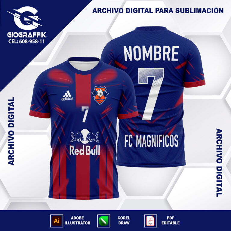 MAGNIFICOS BLUE RED DEGRADE 2026