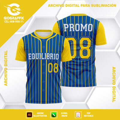 PROMO 08 BLUE YELLOW