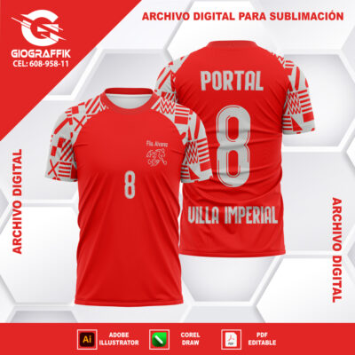 SUIZA 2025 RED GEOMETRICO