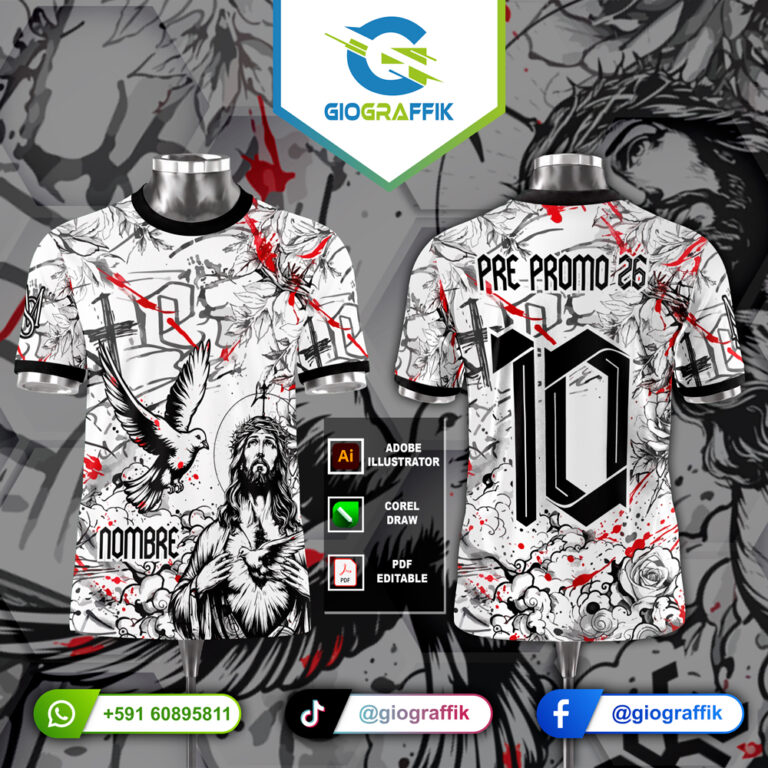 FUTSALERO CRISTO BLACK WHITE