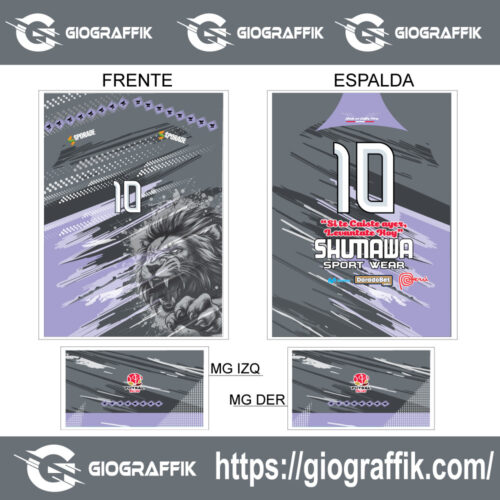 FUTSALERO GEOMETRIC GRUNGE PLOMO GRIS LEON