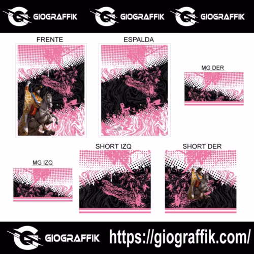 FUTSALERO GRUNGE ROSADO BLACK